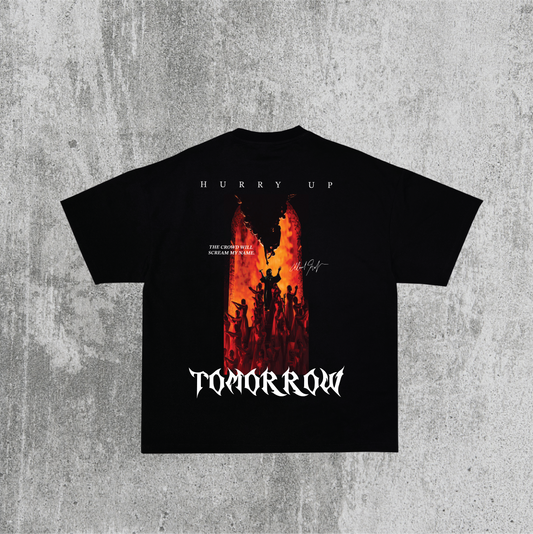 Hurry Up Tomorrow tee